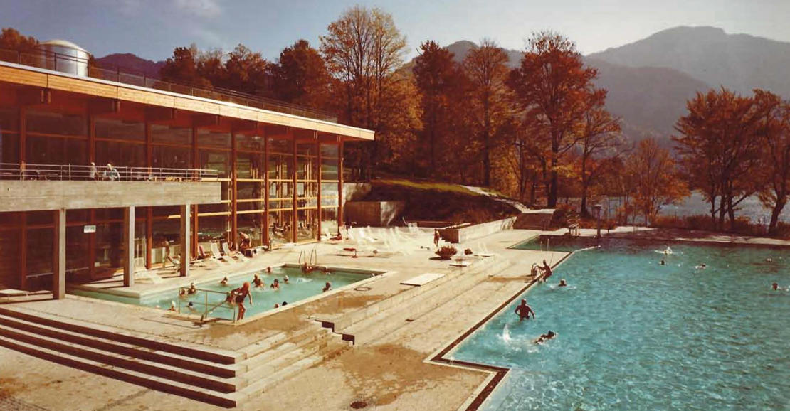 bade- und erholungszentrum ‚trimini’ | kochel am see, 1972